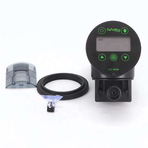 Papettly Automatic Aquarium Feeder - Automatický dávkovač krmiva pro ryby s LCD displejem, krmítko