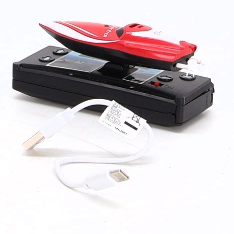 Revell 23569 Control Mini RC Boat červený I 2,4 GHz diaľkový ovládač I Balenie v plechovke I Ochrana