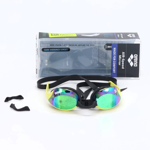 Unisexové závodní plavecké brýle Arena Cobra Ultra Swipe Mirror pro dospělé, potápěčské brýle se