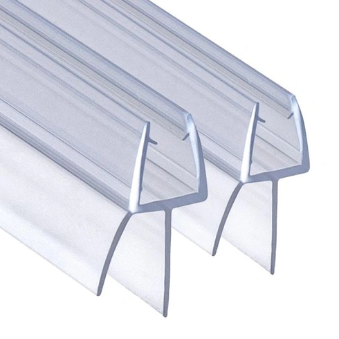 Tesnenie sprchy 2 x 60 cm náhradné tesnenie pre sklo s hrúbkou 4 mm/5 mm/6 mm 2x60 cm pre 4/5/6 mm
