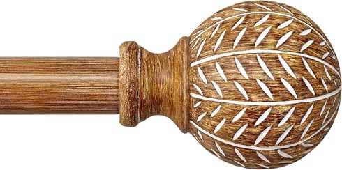 Záclonová tyč Gormená zlatá výsuvná 80-148cm