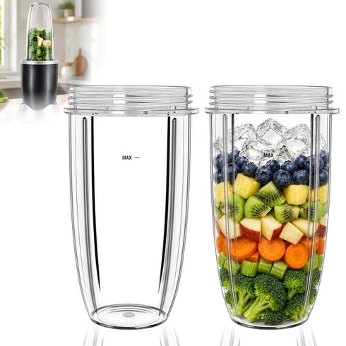 Odšťavňovací kelímky (2 kusy) Kompatibilní s mixéry Nutribullet 600W/900W