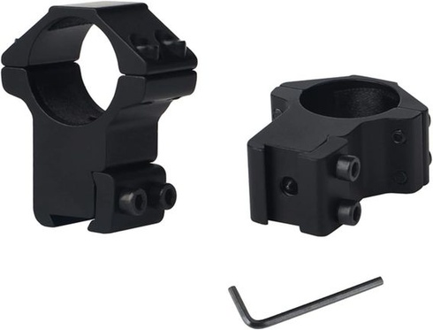 Taktický profilový kroužek puškohledu, montážní kroužky 25,4 mm, adaptér s 11mm lištou