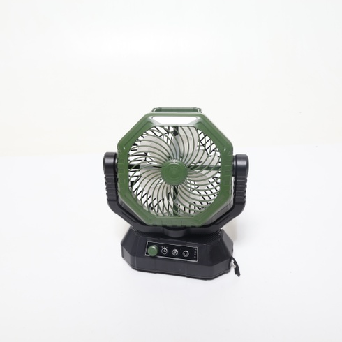 Ventilátor AJVV zelený kempingový