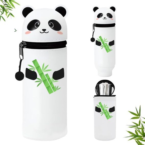 Kawaii Federmäppchen, medveď hnedý Silikón Federmäppchen 2 v 1