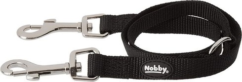Nobby 78570-05 Klasická spojka, dĺžka 2 x 30 cm; šírka 10 mm, čierna
