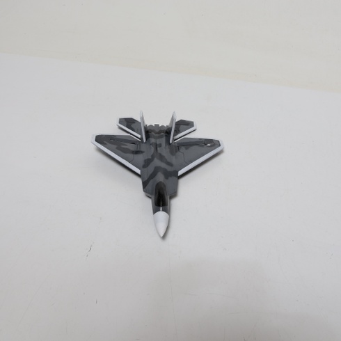 DEERC 2CH F22 Raptor RC lietadlo so svetlami, diaľkovo ovládaná stíhačka, 2,4 GHz 6osý gyroskopický