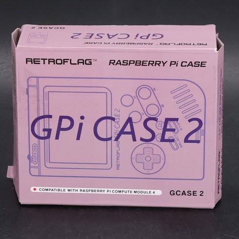 Retro herní konzole AKNES GPi Case 2