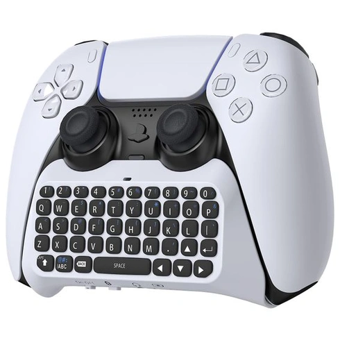 Bezdrátový ovladač s klávesnicí pro PS5 Pro Slim, přenosný mini gamepad s Bluetooth 3.0 a