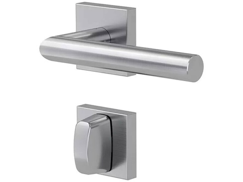 Sada klik Modern WC Quattro ve tvaru L, drážkovaná hlava - A