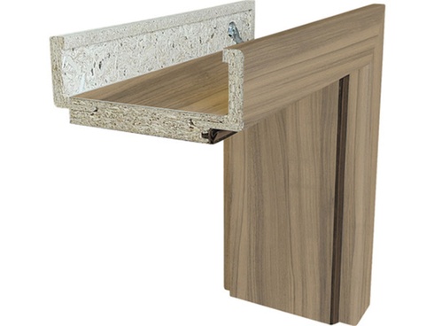 Obložková zárubeň Solodoor, 60 P, šířka 150 mm, ořech - A
