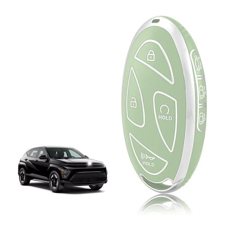 Pouzdro na klíče pro Hyundai Kona SX2 Tucson NX4 Ioniq 6 5 Staria Green Silver