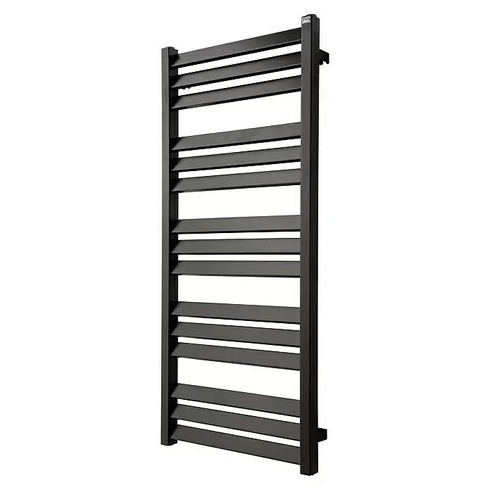 Kúpeľňový radiátor TVS Design Paso 15-500, 50 x 112 cm, 283 W, čierna - B