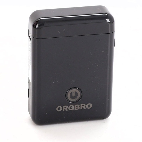 Tlačiareň štítkov ORGBRO X1, mini Bluetooth termálna tlačiareň štítkov, samolepiaci štítkovač, prenosný