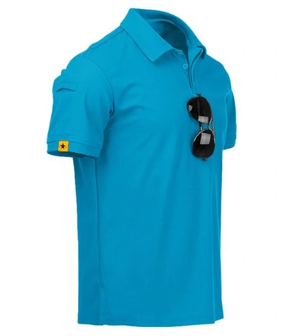 Pánské polokošile s krátkým rukávem JACKETOWN, prodyšné funkční trička, velikosti M-3XL. XXL
