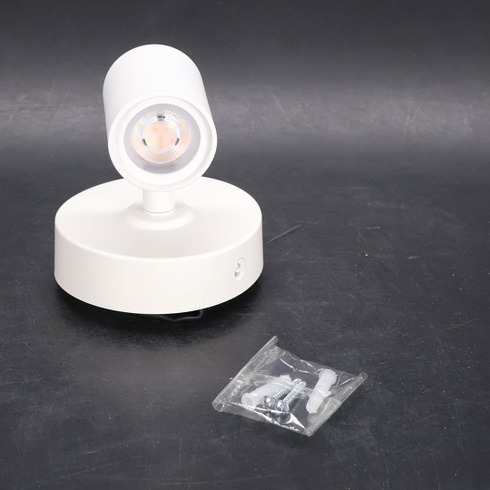 LED stropné svietidlo da LIGHT, 1 svetlo, otočné stropné bodové svetlo, 3CCT bodové svetlo teplá