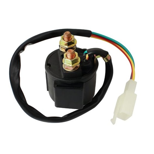 Štartovacie relé, solenoidový spínač pre štvortaktný motor GY6 50 ccm 150 ccm 200 ccm 250 ccm