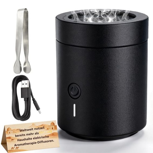 Elektrický difuzér BRICH Oud a Bakhoor – Přenosný USB