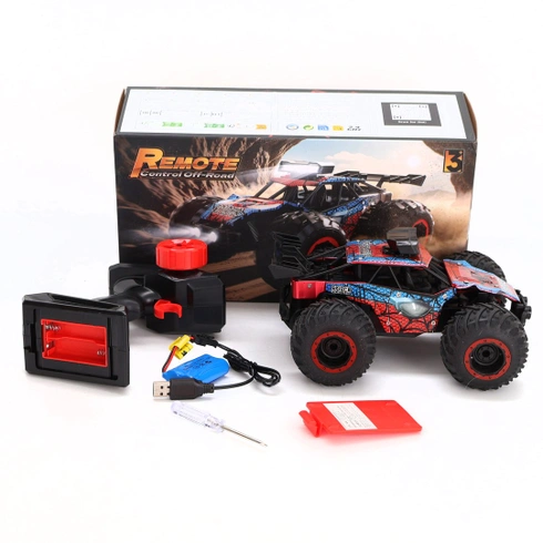 Auto na ovládanie Tecnock červené