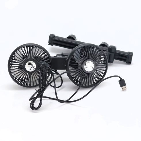 Ventilátor Nauttxon do auta, černý