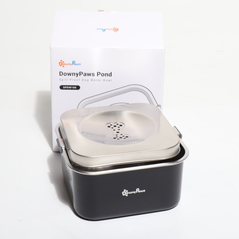 Miska pre psov DownyPaws DPDW100-BK-1