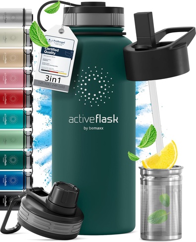 Termo fľaša BeMaxx tmavo modrá, 950ml