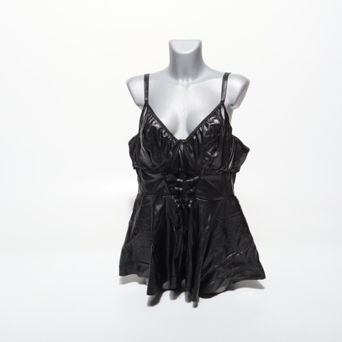 Dámska spodná bielizeň Babydoll, sexy negližé s krivkami, dámska sexy spodná bielizeň s pančucháčmi,