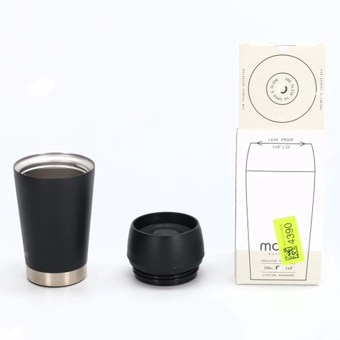 Termohrnček Moon 360 °, cestovný hrnček 300ml, nepriepustný izolovaný hrnček - bez BPA, dvojstenná