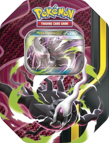 Pokémon: Mega Powers Box – Mega Darkrai-ex (4 boostery a 1 lesklá promo karta)