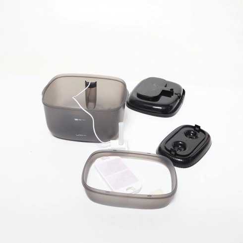Gardner Pet Cat and Dog Fountain 3,78 l, ultratichá vírová pítka s filtrem a průhlednou nádrží,