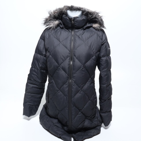Dámska páperová bunda Columbia Icy Heights II strednej dĺžky, veľkosť L, čierna