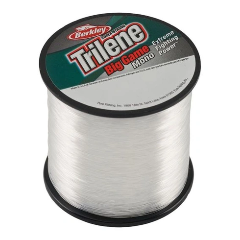 Berkley Big Game Trilene Monofilament Individual Spool 20 Liber Test - 650 yardů Bezbarvý