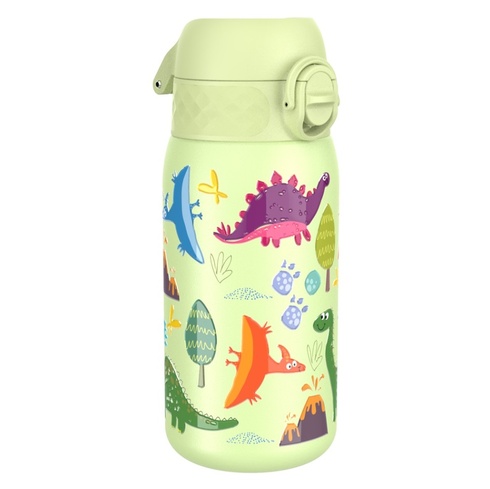 Nerezová fľaša Ion8 dinosaurs 400 ml