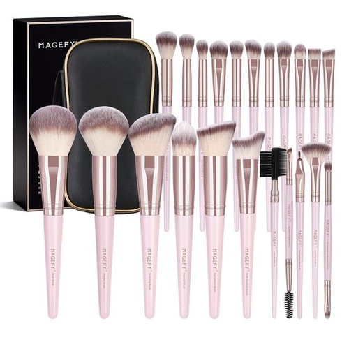 22dielna sada štetcov na make-up MAGEFY
