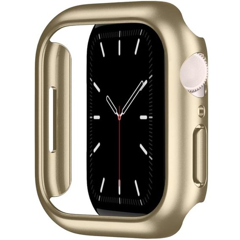 Kompatibilný s puzdrom Apple Watch 41 mm, ultratenké pevné PC púzdro, tenká ochranná fólia na