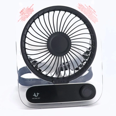 Stolní ventilátor Simpeak USB černý tichý
