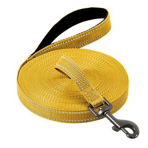 COMSLE Vodítko pre výcvik psov, 3m / 5m / 10m / 15m / 20m Robustné dlhé vodítko pre psov Reflexné