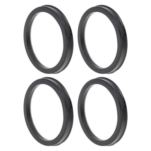 Strediace krúžky pre náboje kolies 93,1 mm až 78,1 mm, 4 kusy, polykarbonát