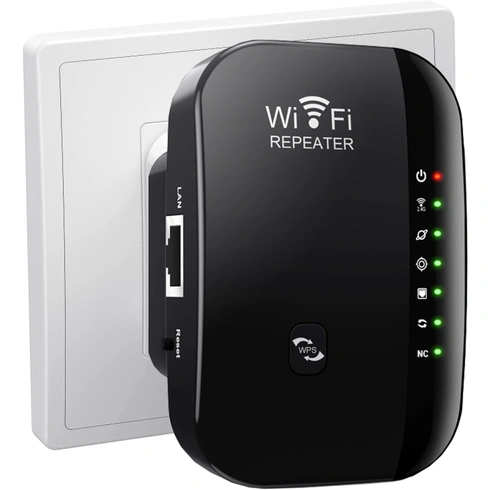Wifi opakovač Gubbett černá