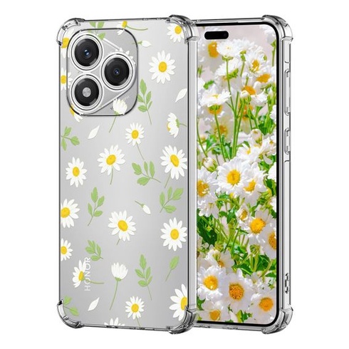 Průhledný kryt pro Honor 400 Lite 5G, čirý s roztomilým vzorem, tenký, měkký silikonový,