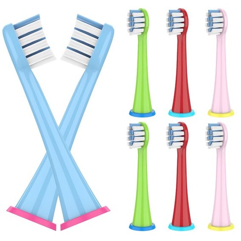 Sada 8 náhradních hlavic pro děti kompatibilních s elektrickými zubními kartáčky Philips Sonicare,