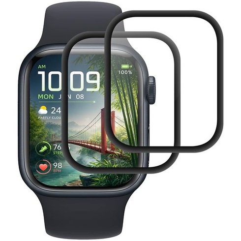 Ochranné tvrdené sklo pre Apple Watch Series 6/5/4/SE/SE2/SE3 40 mm, balenie 2 ks [odolné proti