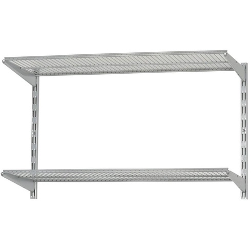 Súprava políc Classic, 33,2 x 82,8 x 47,3 cm, rozmer mriežky: 32 mm, nosnosť police: 20 kg - B