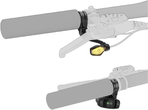Blinker pre elektrobicykel Busch+Müller čierny