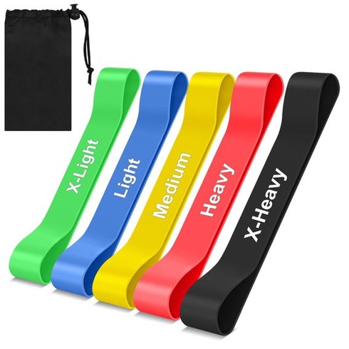 Tréningový pás na rozťahovanie prstov na Hallux Valgus, 5 kusov, korekcia Hallux Valgus, tréningový pás