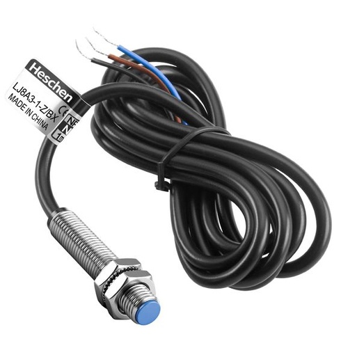 Snímač priblíženia Heschen M8, 5 V DC, 200 mA, NPN NO, 1 mm NPN NO (DC 5 V)