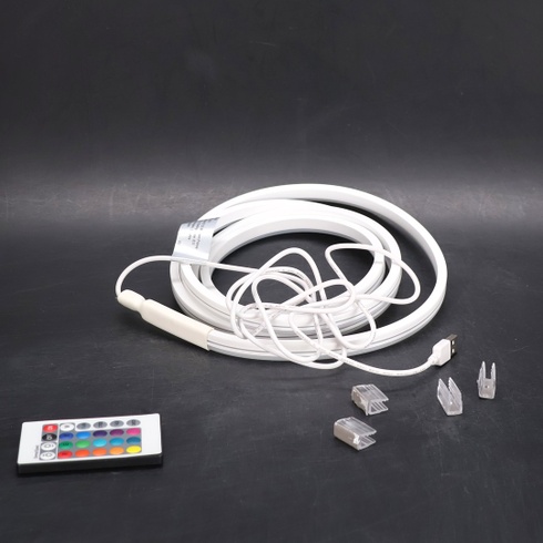 LED pásik Osram NEON FLEX 2M, biely, 4,7 W, 45lm, RGB regulácia farieb, homogénne rozloženie svetla, USB