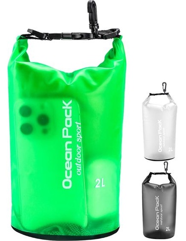 Vodeodolný vak Dry Bag, 20L 10L 5L 2L, vodotesný batoh s ramenným popruhom, plávanie, kúpanie, pláž,