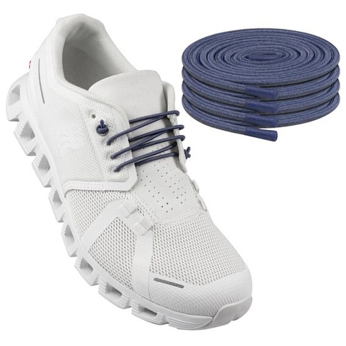 Šnúrky Endoto pre elastické gumové šnúrky do topánok On Cloud, tmavo modré, 24 palcov/61 cm