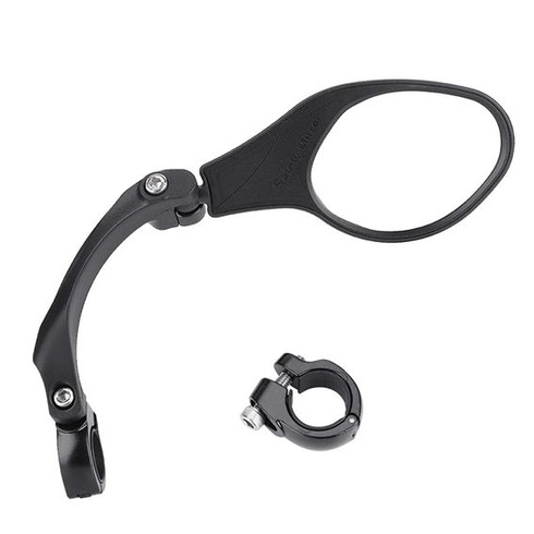 360° nastaviteľné spätné zrkadlo na bicykel, nerezová oceľ, 22,2 mm, pre cestné bicykle